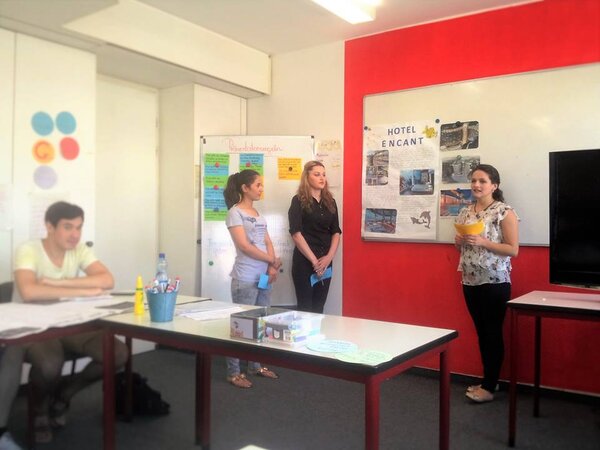 Projektwoche im Integrationskurs