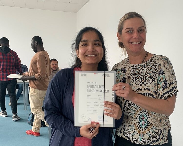 Prüfungen erfolgreich gemeistert