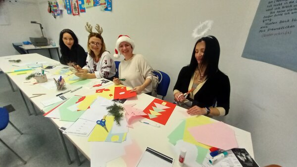 Weihnachtsfeier unserer Sprachkurse