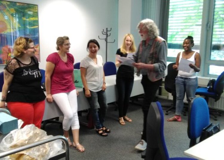 Verabschiedung der Verkäufer im Einzelhandel