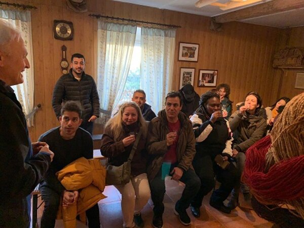 Ausflug in die Kokosweberei