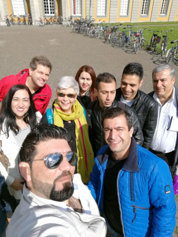 Integrationskurs auf historischen Pfaden