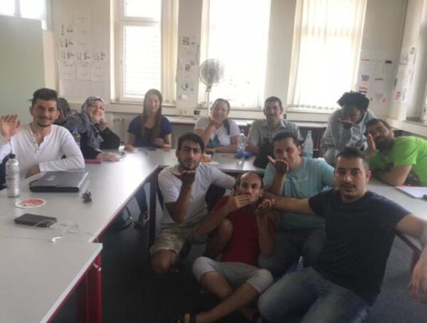 Verabschiedung des Alphabetisierungskurses