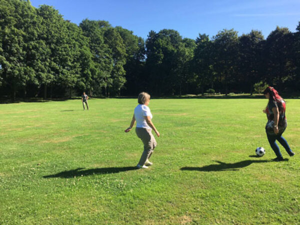 Unterricht im Freien