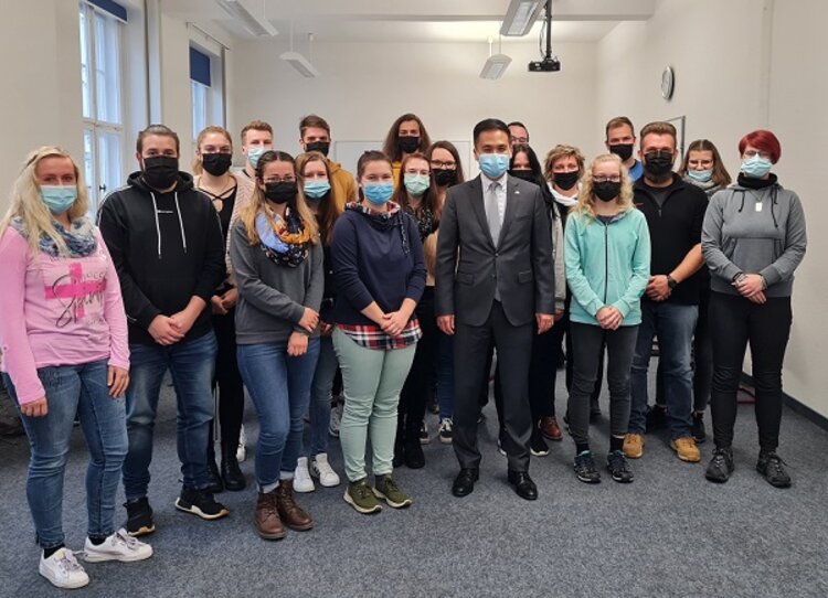 US-Generalkonsul zu Gast an der Euro Akademie Görlitz