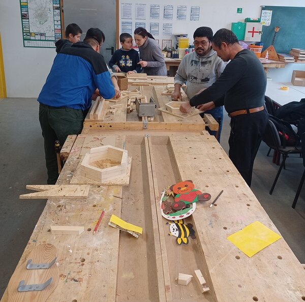 Erfolgreiche Projektwoche für Flüchtlinge