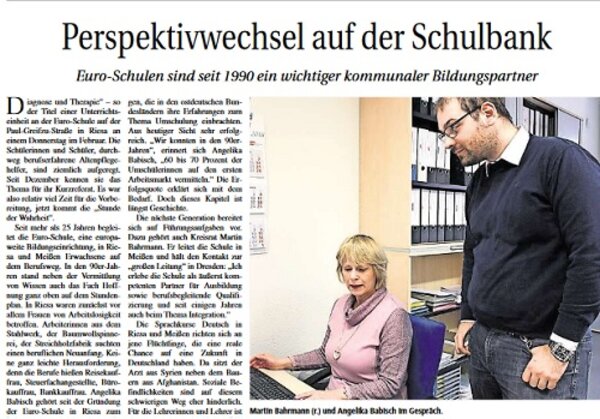 Amtsblatt des Landkreises Meißen berichtet über unsere Arbeit