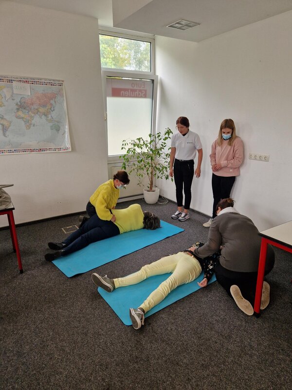 Erste Hilfe Kurs für unsere Mitarbeitenden