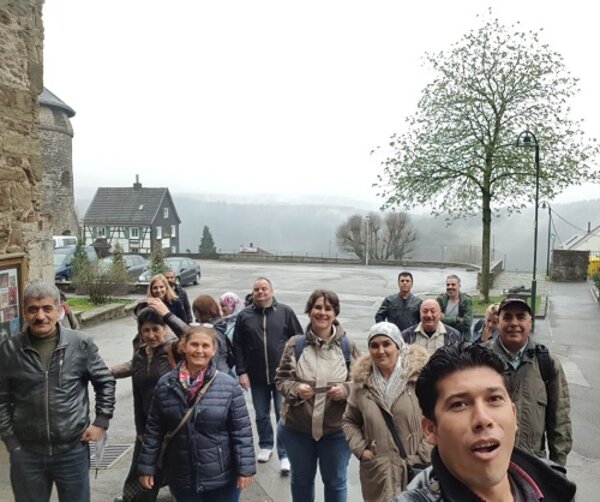 Exkursion der Leverkusener Integrationskurse