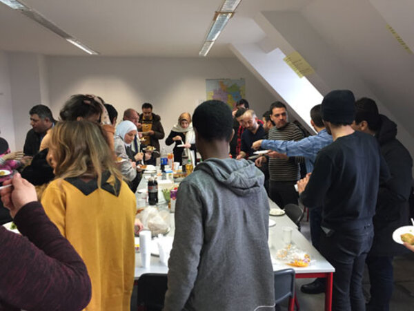 Verabschiedung der ersten KompAS-Kurse in Leverkusen