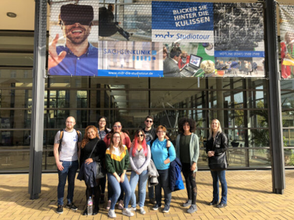 Ausflug in die Media City Leipzig
