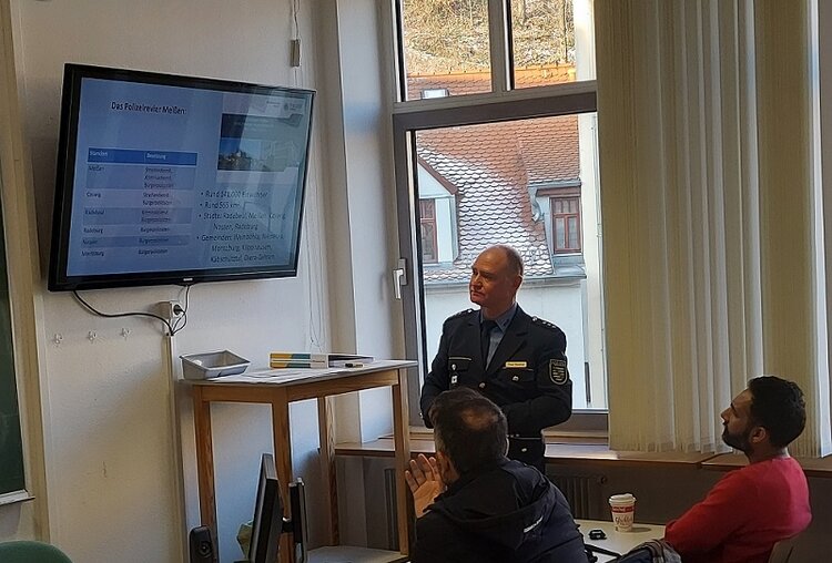Meißner Polizeichef zu Gast bei den Euro-Schulen