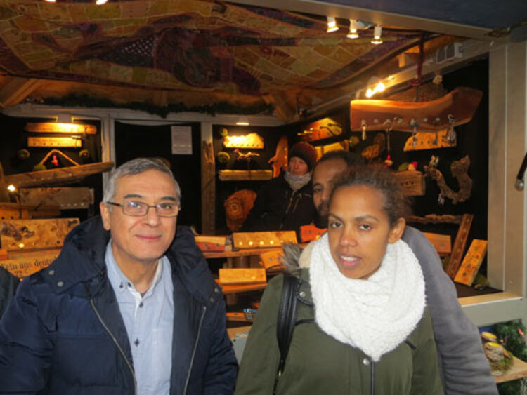 Einstiegskursteilnehmer besuchten Weihnachtsmarkt