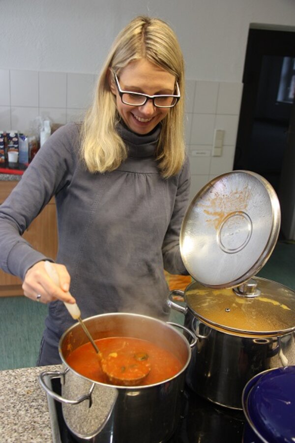 Flohmarkt haucht leeren Räumen Leben ein