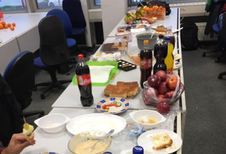 Weihnachtsfeier der KompAS-Integrationskurse