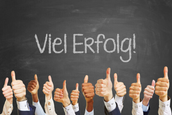 Viel Erfolg beim DTZ