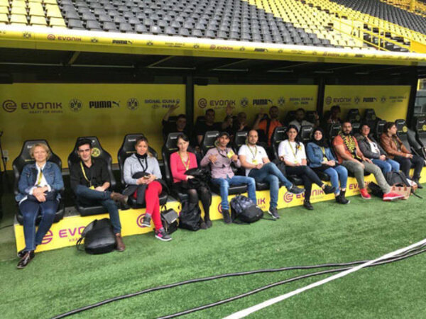 Ausflug in die Welt des Fussballs