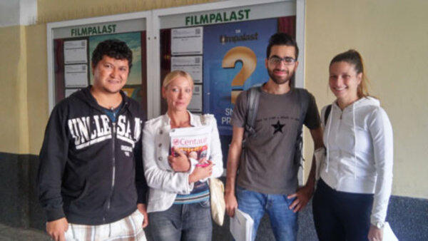 Integrationskurs auf Erkundungstour durch die Stadt