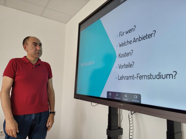 Berufssprachkurse: total digital