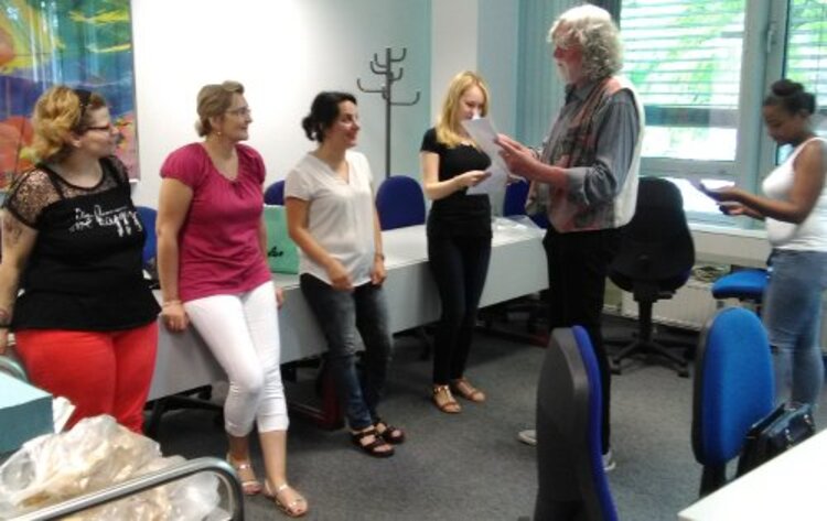 Verabschiedung der Verkäufer im Einzelhandel