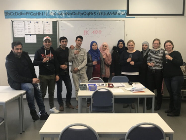 100. Integrationskurs gestartet