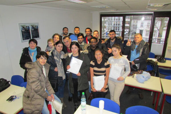 "Deutschtest für Zuwanderer" bestanden