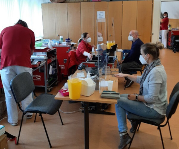 Blutspendeaktion gelungen