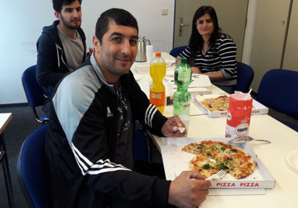 Abschlussfeier des Alphabetisierungskurses