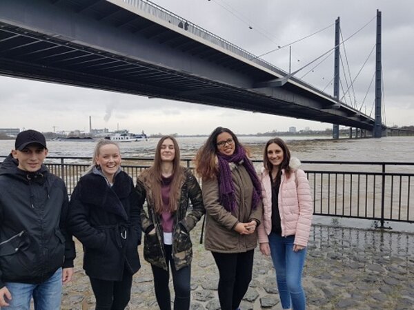 Ausflug des Integrationskurses nach Düsseldorf