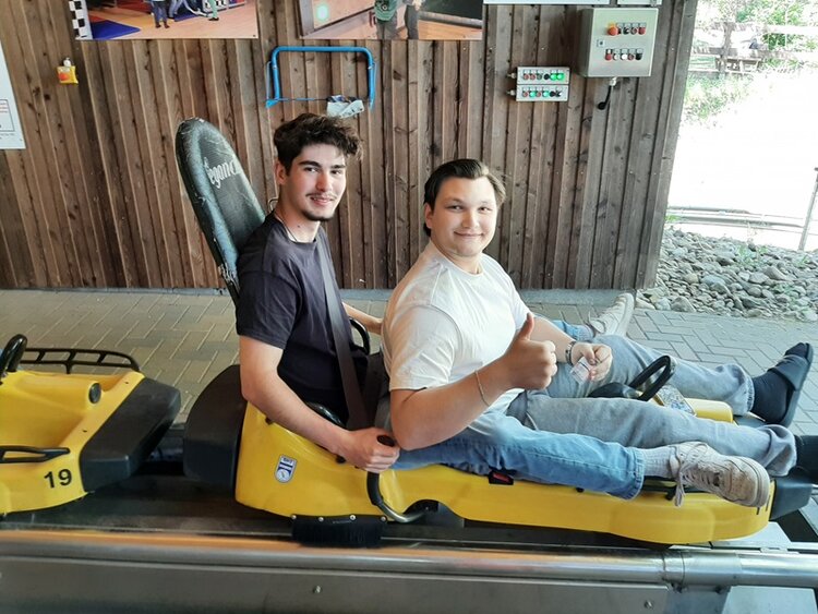 Rodeln in die Prüfungsvorbereitung