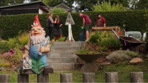 Ein Klassenzimmer im Grünen