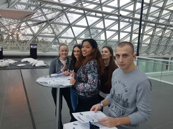 Ausflug des Integrationskurses nach Düsseldorf