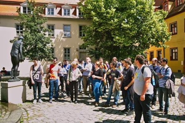 MobiPro-EU: Auf Entdeckungstour durch Halle!