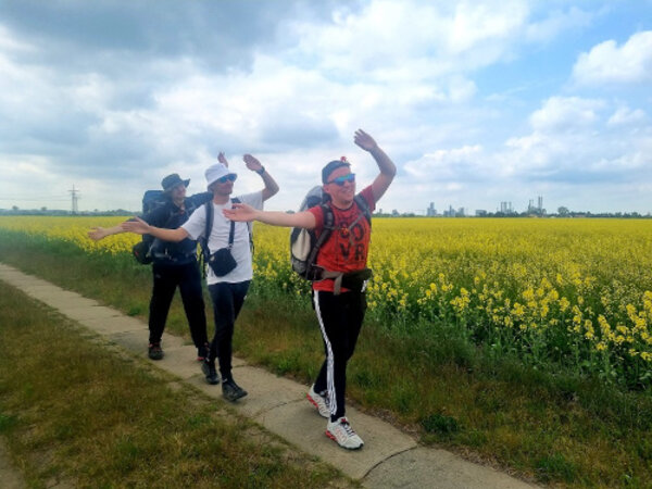 Pilgertour der Fachlageristen – 100km von Panschwitz Kuckau nach Zeithain