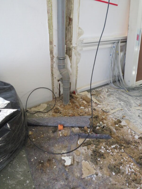 Durchbruch in den Sommerferien