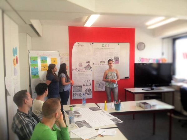 Projektwoche im Integrationskurs