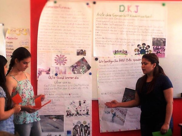 Projektwoche im Integrationskurs