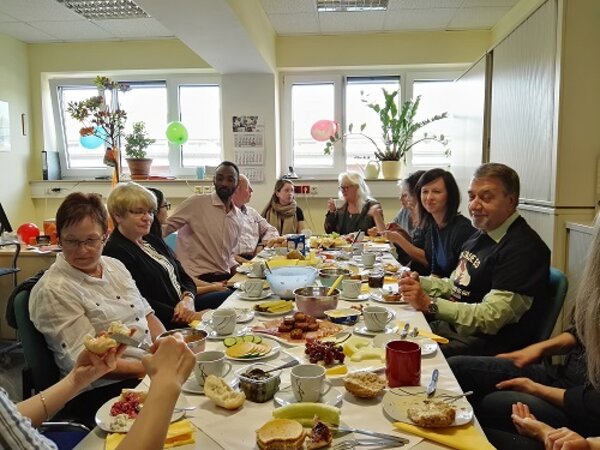 Verabschiedung eines langjährigen Kollegen