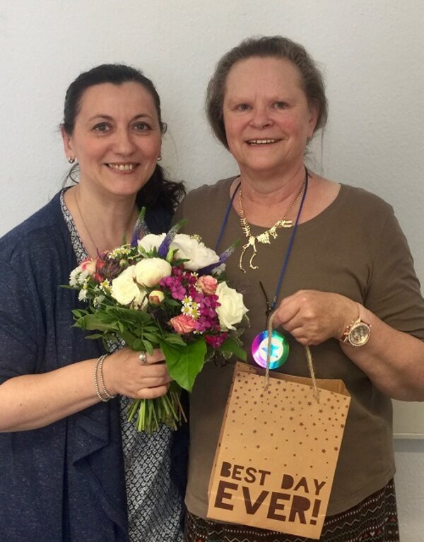 Gratulation zum Betriebsjubiläum!