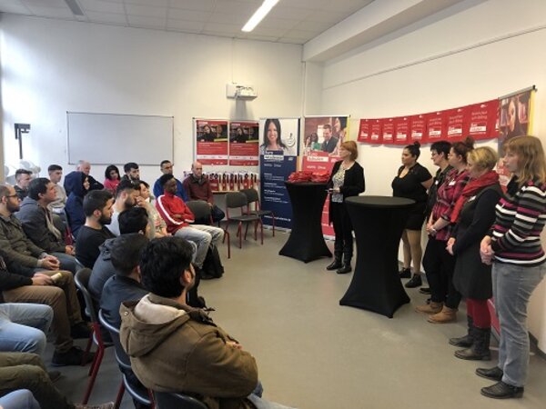 Herzlich willkommen und auf Wiedersehen!