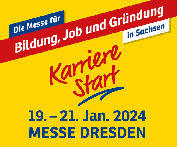 Messe "Karrierestart" in Dresden am 19.01.24