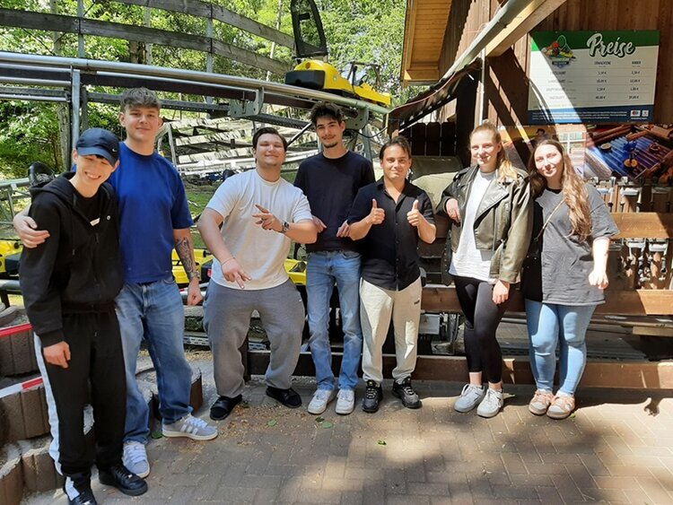 Rodeln in die Prüfungsvorbereitung