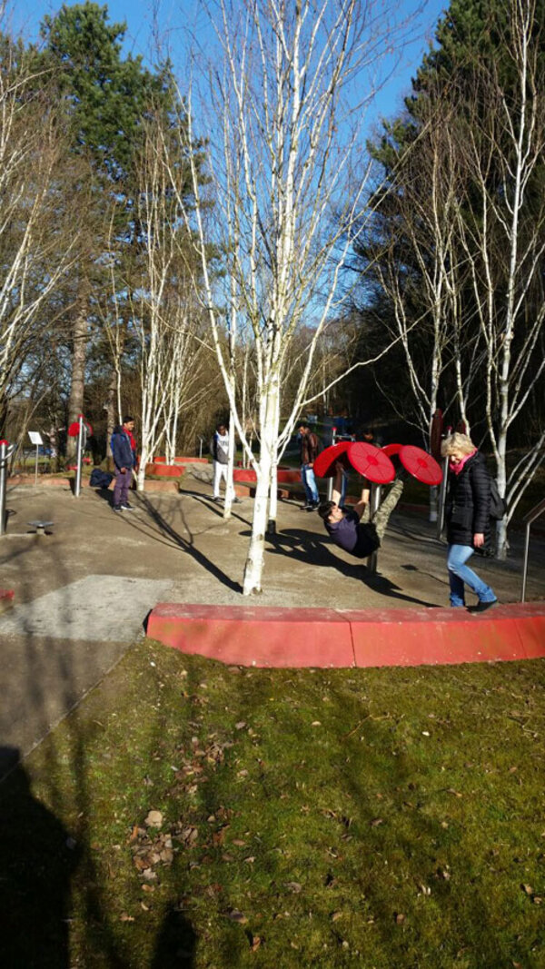 Ausflug mit PerjuF-Teilnehmern in den Sauerlandpark Hemer