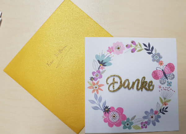 Deutsch als Fremdsprache – ein großes Dankeschön