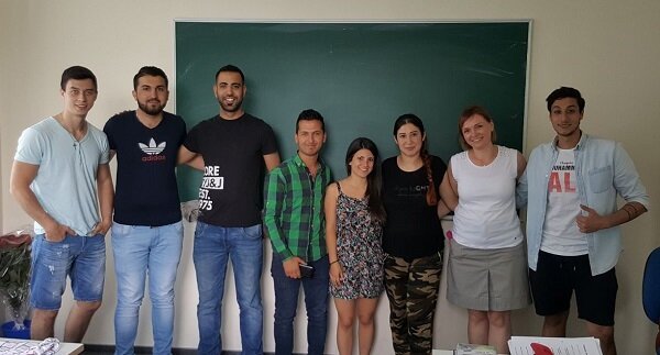 Verabschiedung der Teilnehmer des Jugendintegrationskurses